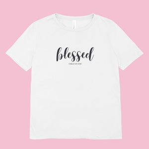 Blessed Child of God T-Shirt for Women