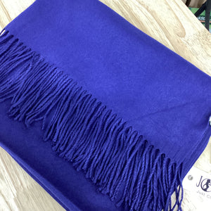 Luxurious Softer Than Cashmere Women's Shawl/Scarf Navy